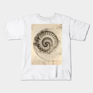 Fibonacci Sequence: Fibonacci Abstract Kids T-Shirt